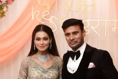 Newlyweds Payal Rohatgi And Sangram Singh Glam Up for Their Wedding Reception; See Pic