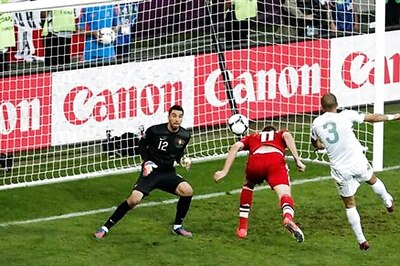 Bendtner devastated follwing Denmark's defeat