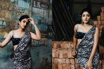 Telugu Actress Eesha Rebba Makes Head Turn in Semi-Ethnic Ensemble