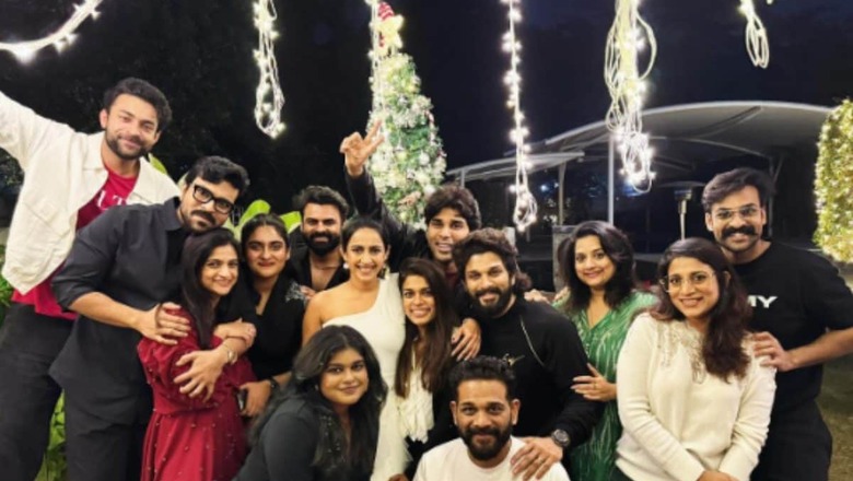 Allu Arjun Celebrates Christmas With Ram Charan, Varun Tej, Call It A ‘Fun Night With Cousins’