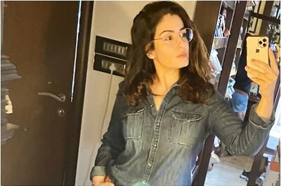 Raveena Tandon Preps for Cyclone Nisarga with Denim-on-denim Look in 'Atmanirbhar' Photoshoot