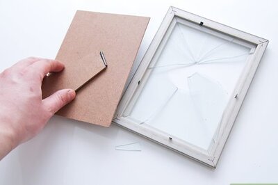 How to Replace Broken Glass in a Picture Frame
