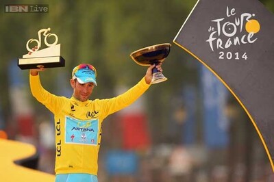 Italy's Vincenzo Nibali wins Tour de France 2014