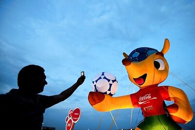 2014 FIFA World Cup mascot removed after being attacked by vandals