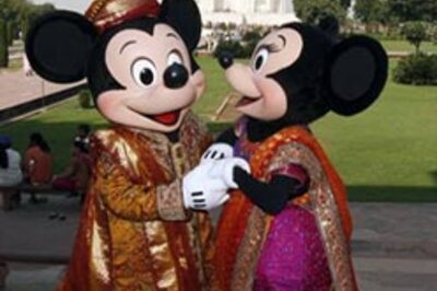 Pics: Mickey in sari | Slumdog Millionaire | Gambhir ban