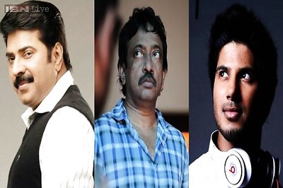Mammooty is a junior artiste compared to his son Dulquer: Ram Gopal Varma criticises the veteran actor on Twitter