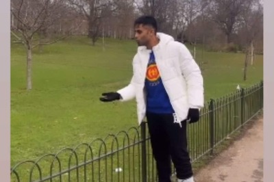 Suryakumar Yadav Spotted Wearing Pneumatic Walking Boot After Picking Up Ankle Injury During T20I Series Against SA - WATCH