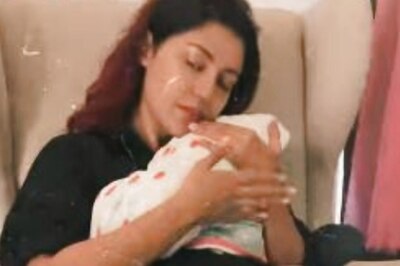 Debina Bonnerjee Shares Adorable Video of Newborn Daughter, Excited Pet Dog; Fans Are All Hearts
