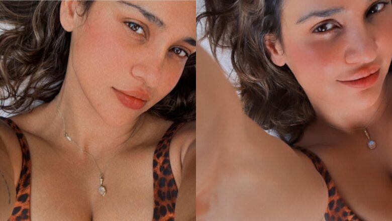 Sexy! Aisha Sharma Flaunts Cleavage In A Leopard-Printed Bra, Says She's 'Flirting'; Hot Photos