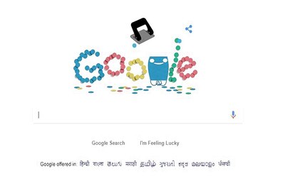 Google Doodle Says Happy Birthday to ‘Hole Puncher’ Instead of Pt. Nehru on Nov 14