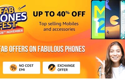 Amazon Fab Top Phones Fest: Top Smartphones From Xiaomi, Samsung OnePlus And Others With Up To 40% Discount