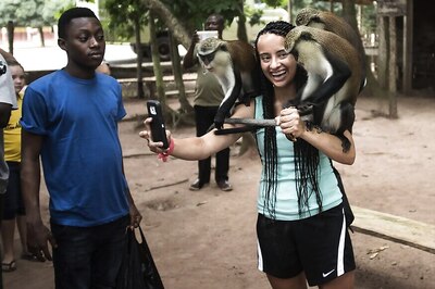Ghanaian Villagers Profit From Monkey Business