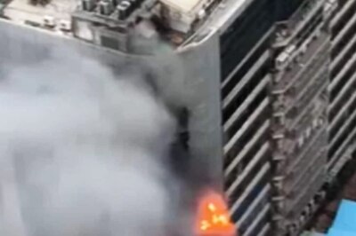 Massive Fire Breaks Out At Mumbai's Times Tower Building; Nine Fire Tenders On Site To Douse Flames