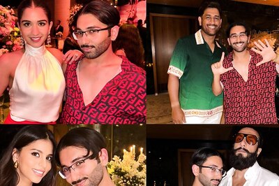 Orry Parties With MS Dhoni, Ranveer; Poses With Suhana & Birthday Girl Radhika Merchant | Watch