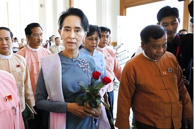 Myanmar house begins new session dominated by Suu Kyi party