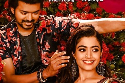 Varisu Song Ranjithame: Rashmika Mandanna-Thalapathy Vijay Channel Sizzling Chemistry In New Poster