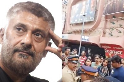 Vivek Agnihotri Shares Clip Of People Protesting To The Vaccine War; Asks 'Why Are People Rattled?'