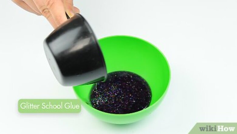 How to Make Glitter Slime