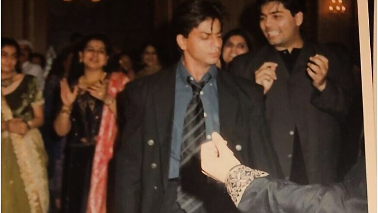Karan Johar Recalls Shah Rukh Khan Dancing to 'Chaiyya Chaiyya' in This Throwback Pic