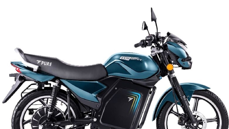 Pure EV Unveils ecoDryft Electric Commuter Motorcycle, Gets Range of 135 Km
