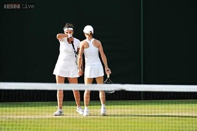 Leander Paes wins, Sania Mirza loses at Wimbledon