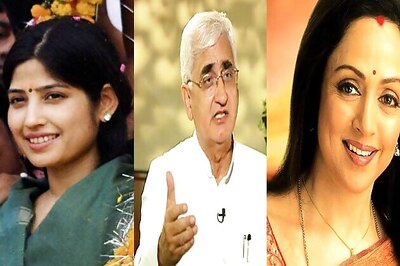 Dimple, Khurshid, Hema Malini file nominations