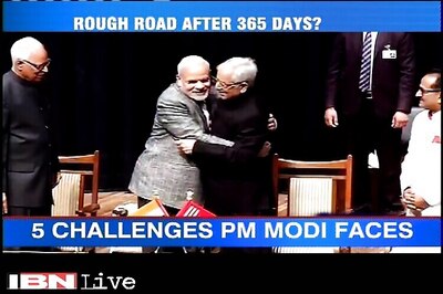 Modi government stares at major challenges even after one year in power