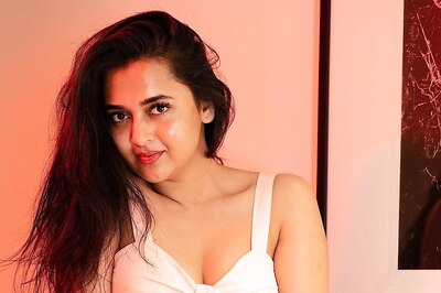 Tejasswi Prakash Is Blooming In This Off-White Cut-Out Dress; PICS