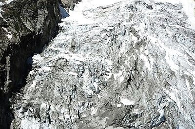 Italian valley evacuated as cathedral-sized glacier slips