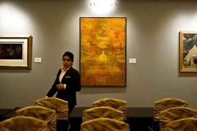 Indian painting by Vasudeo S.Gaitonde sells for record Rs 293 million at Christie's auction