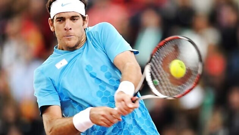 Del Potro, Fish reach 4th round at Wimbledon