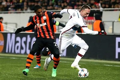Champions League: Shakhtar hold 10-man Bayern to a goalless draw