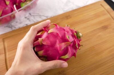 How to Peel a Dragon Fruit