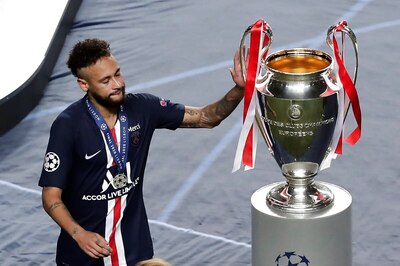 See Photos: Neymar Just Couldn't Stop Crying as PSG Fail to Win UEFA Champions League