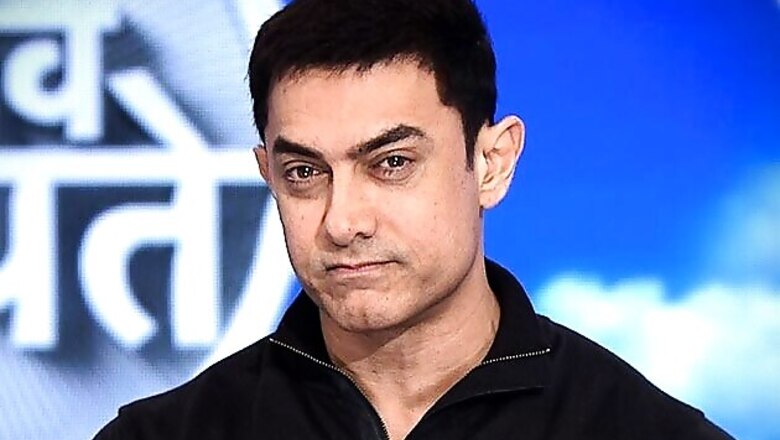Aamir Khan shoots for 'Mumkin Hai' in Agra
