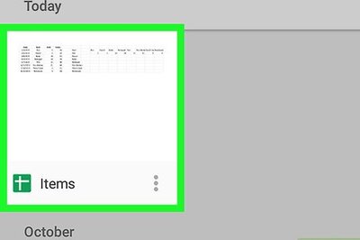 How to Fill a Series on Google Sheets on Android