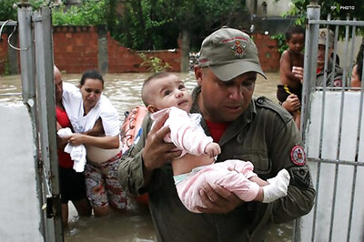 Over 24 hrs heavy rains kill 93 in Brazil