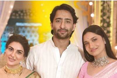 Shaheer Sheikh, Shraddha Arya, Ankita Lokhande Soak in Festive Spirit in Traditional Attires, See Pics
