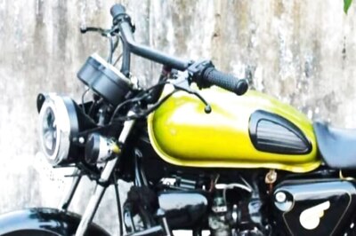 Meet Telangana’s Sandeep, Who Has Turned His Old Bike Into Royal Enfield