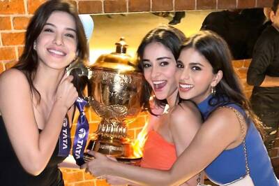 Suhana Khan, Ananya Panday, Shanaya Kapoor Dish Out BFF Goals As They Pose With IPL Trophy, Post KKR’s Big Win