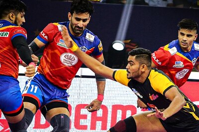 PKL 9: Surender Gill's Super 10 Helps UP Yoddhas Thrash Telugu Titans