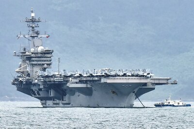 US Aircraft Carrier Ship Back at Sea after Coronavirus Outbreak and Firing of Captain