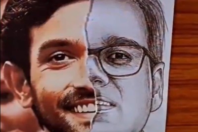 Fan-made Sketch Capturing Reel And Real ‘12th Fail' Hero Has IPS Manoj Sharma’s Approval