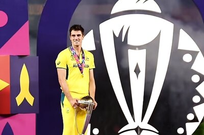 Awkward? Pat Cummins Left Alone After Being Handed Over The World Cup Trophy is Now a Meme