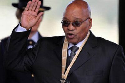 Jacob Zuma sworn in as South African president
