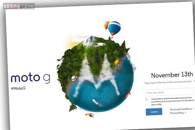 Motorola Moto G smartphone likely to be launched on November 13