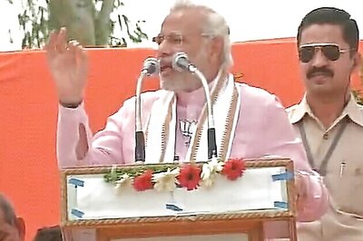 Modi mocks Sonia's invocation of god