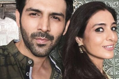 Kartik Aaryan Resumes Shooting for Bhool Bhulaiyaa 2 With Tabu; Shares Photo