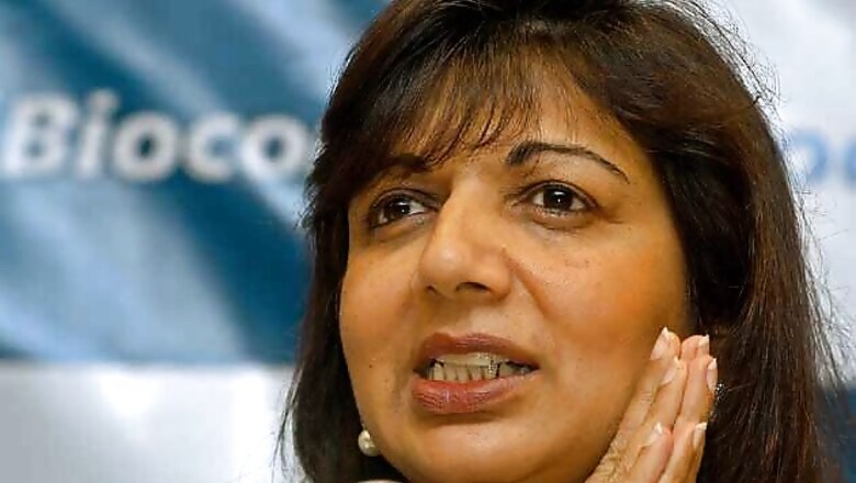 Kiran Mazumdar Shaw regrets praising Narayana Murthy's son in tweet