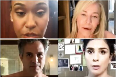 Amy Schumer, Mark Ruffalo and Other Hollywood Stars Go Topless to Explain Naked Ballots